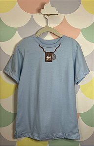 Camiseta escapulário Azul
