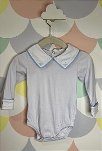 Body gola azul clara