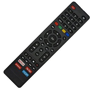 Controle Tv Philco Smart Netflix Prime Video Ptv32m60s