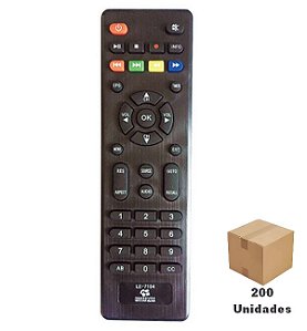 Controle Remoto Para receptor AmericaBox S305 +Plus -  200 Unidades