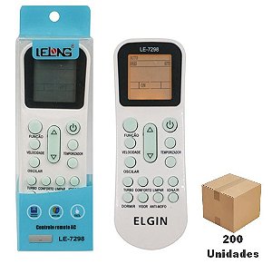 Controle Para Ar Condicionado Elgin Split Eco Inverter - 200 Unidades