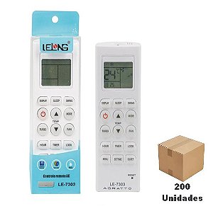 Controle Remoto Para Ar Agratto Fit Ccs9 Ccs12 Ccs18 - 200 Unidades