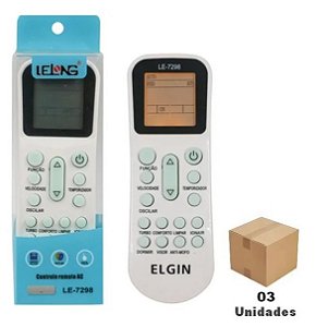Controle Para Ar Condicionado Elgin Split Eco Inverter - 03 Unidades