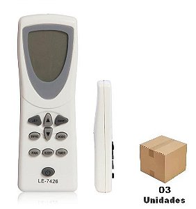 Controle Remoto Ar Condicionado Consul Ambience Cbv12abbna - 03 Unidades