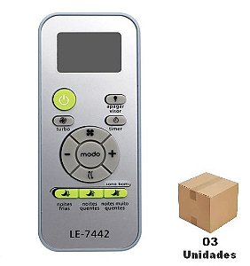 Controle Remoto ParaAr Condicionado Consul Inverter - 03 Unidades
