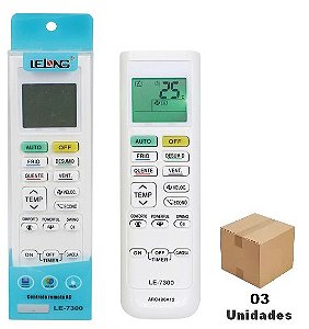 Controle Remoto Para Ar Condicionado Daikin Inverter Advancer 03 Unidades