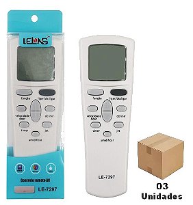 Controle Para Consul Multi Air 7500 10000 Ccb07d Ccs07d - 03 Unidades