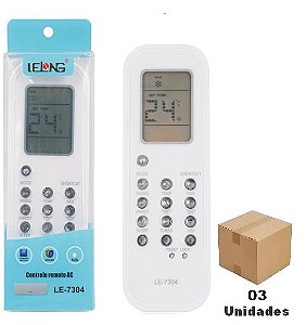 Controle Remoto Para Ar Condicionado Midea Luna Rg35a/bgef - 03 Unidades