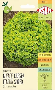 Sementes de Alface Crespa