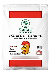 Esterco de Galinha Misto Mogifertil - 20 kg