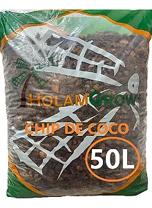 Substrato Chips de Coco - 50 litros