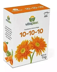 Fertilizante NPK 10-10-10 Vitaplan - 1 kg