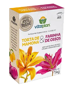 Fertilizante Torta de Mamona e Farinha de Ossos Vitaplan - 1 kg