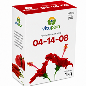 Fertilizante 04-14-08 Vitaplan - 1 kg