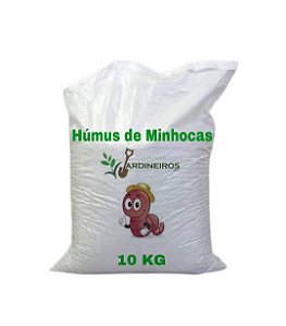 Húmus de Minhoca Jardineiros.net - 10 kg