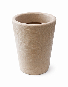 Vaso Cone Grafiato Pequeno - 39 cm