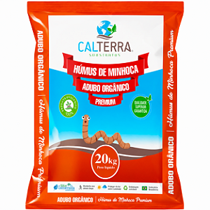 Húmus de Minhoca Calterra - 20 kg