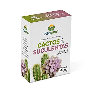 Fertilizante para Cactos e Suculentas Vitaplan - 150 g