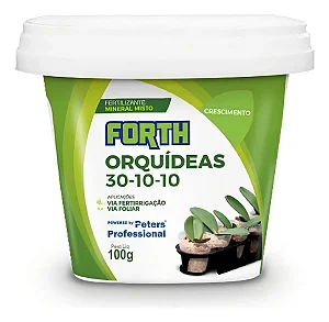 Fertilizante Forth Orquídeas Crescimento 30-10-10 - 100 g