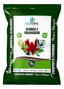 Substrato Composto para Flores e Folhagens Calterra - 10 kg