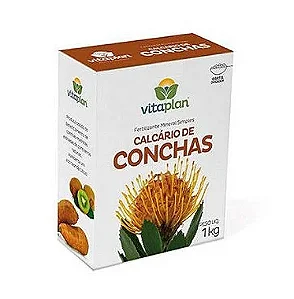 Fertilizante Calcário de Conchas Vitaplan - 1 kg