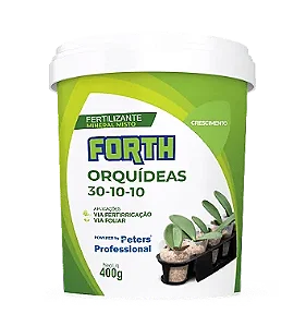 Fertilizante Forth Orquídeas Crescimento 30-10-10 - 400 g
