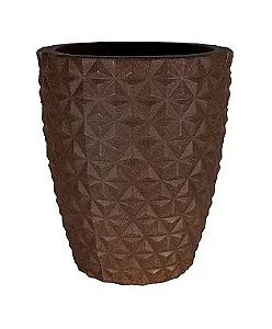 Vaso Coluna Berlian Gold P