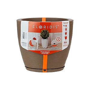 Vaso Plástico Amsterdã Pequeno - 28 x 27 cm