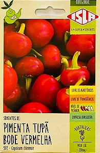Sementes de Pimenta Tupã Bode Vermelha