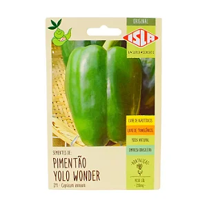 Sementes de Pimentão Yolo Wonder