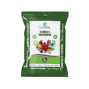 Substrato Composto para Flores e Folhagens - 3 kg