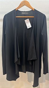 Cardigan Curto Preto