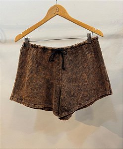 Short Relevo Marrom SKY