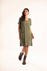 Vestido Macapá Oliva