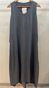 Vestido Ilhéus Cinza