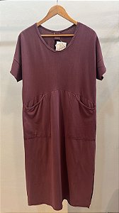 Vestido Preá Vinho