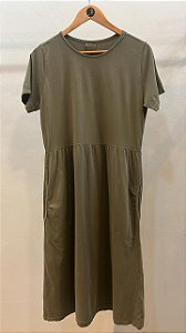 Vestido Campo Oliva