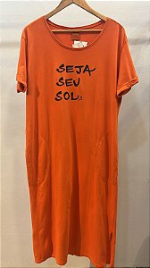 Vestido Diamantina Seja Seu Sol Coral