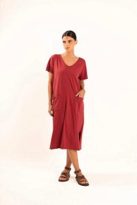 Vestido Recife Vinho