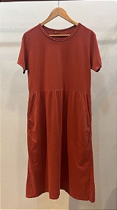Vestido Campo Telha