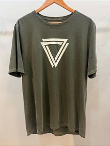 T-Shirt Masculina Silk Serotonina Militar