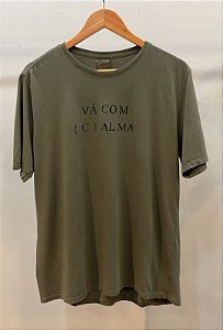 T-Shirt Masculina Silk Vá com (c) Alma Oliva