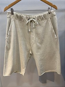 Bermuda Masculina Off White