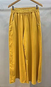 Calça Catraca Mostarda