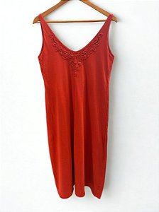 Vestido Guipir Vermelho