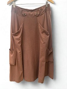Saia Califa Marrom