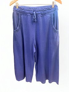 Calça Pantacourt Bristol Azul