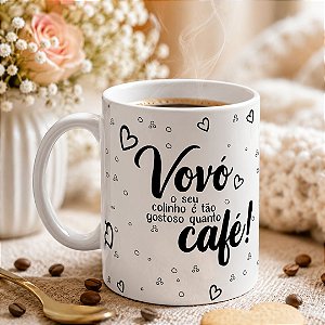 Caneca Personalizada Dia dos Avós 325 ml Colorida
