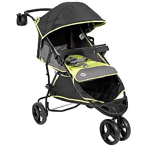Carrinho De Bebê (Até 15 Kg) Tutti Baby Evo Preto e Verde