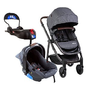 Carrinho Travel System Epic Lite Black Deep - Infanti